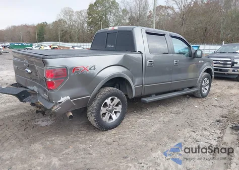 2013 Ford F-150 Fx4 из США, поврежденный, VIN 1FTFW1EF9DKE59484